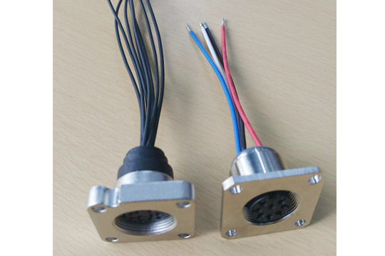 AISG flange assembly